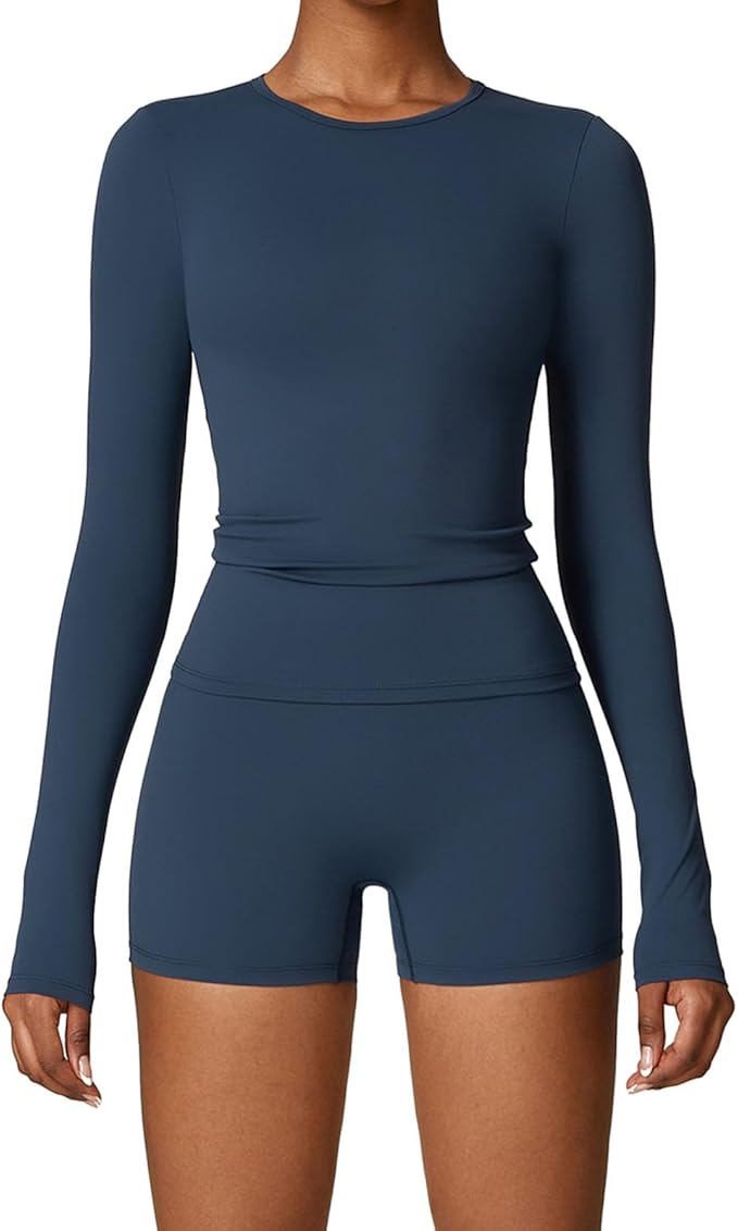 Flairé™ Women's Long Sleeve Sports Yoga Top
