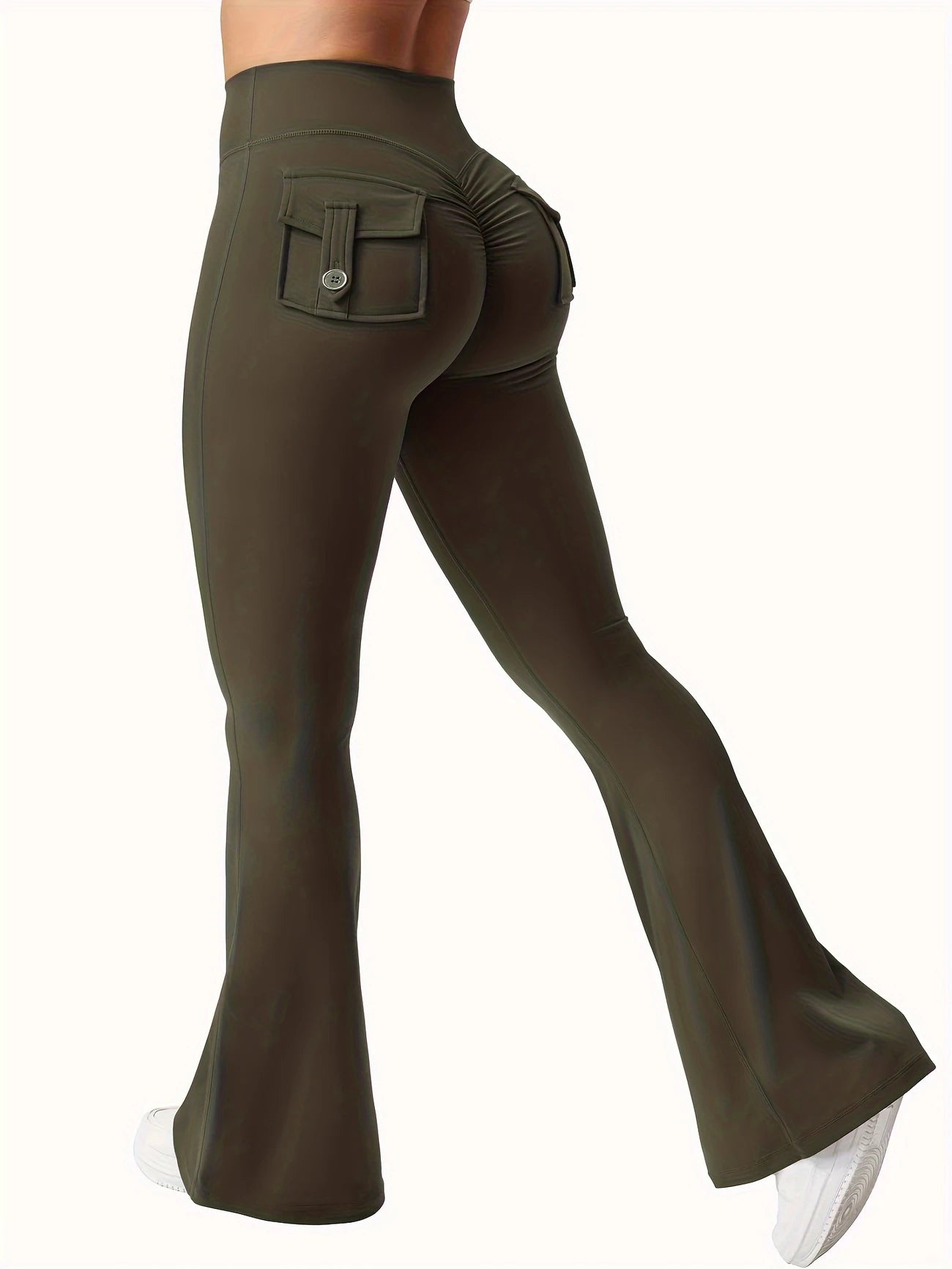 Flairé™ 30" Flared Yoga Pants With Pockets