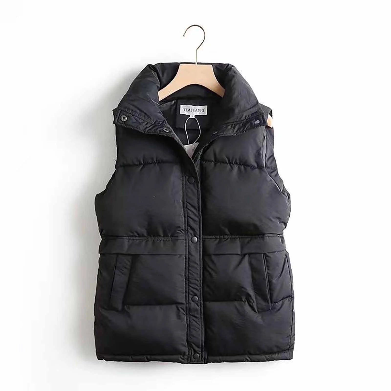 Women’s Colete Puffer Vest – Stylish Winter Layer for Comfort & Warmth