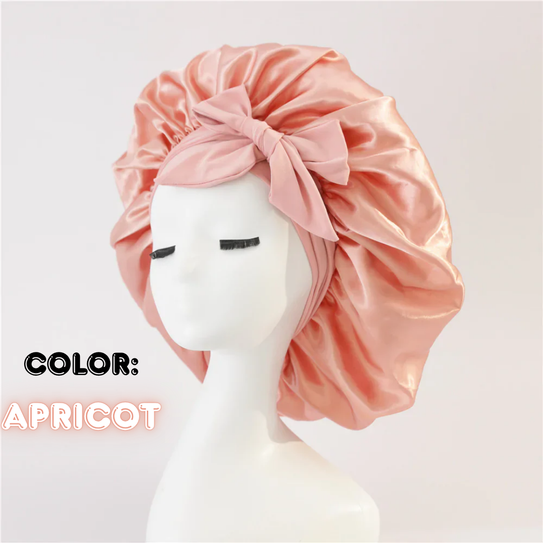 Crowned in Silk Hair Bonnet