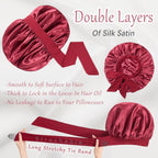 Crowned in Silk Hair Bonnet