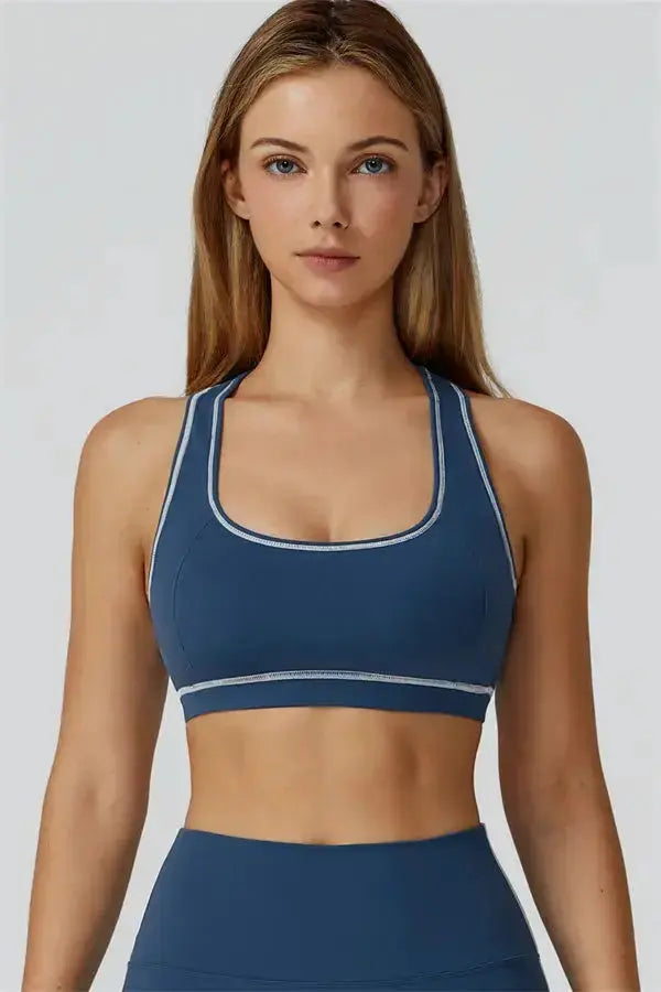 The Venus Zip Top Sports Bra Leggings 3-Piece Set Fitglutes Activewear Gymwear Sportswear & Workout Clothes