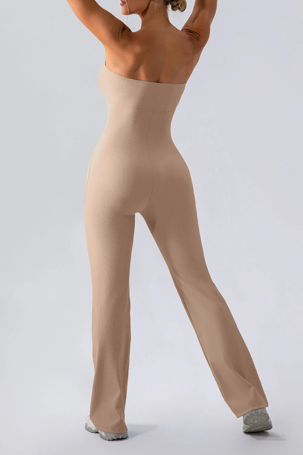 Flairé™ Sleeveless Straight Active Jumpsuit