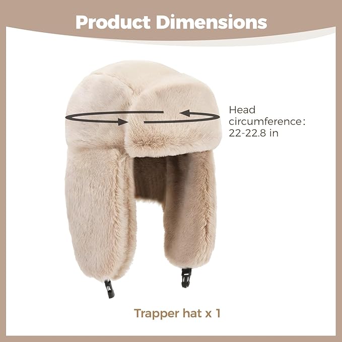Warm & Plush Winter Hat – Ultimate Cold Weather Protection