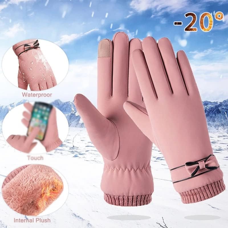 Luva SnowFlake Finger Gloves – Warm, Lightweight & Fashion-Ready