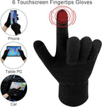 4-Piece Women’s Winter Hat, Scarf & Gloves Set – Warm, Soft & Touchscreen Friendly