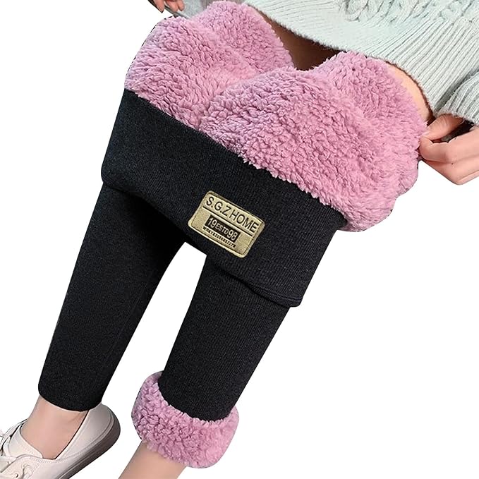 Women’s Fleece-Lined Winter Pants | Thick Warm Outerwear for Cold Weather Fashion