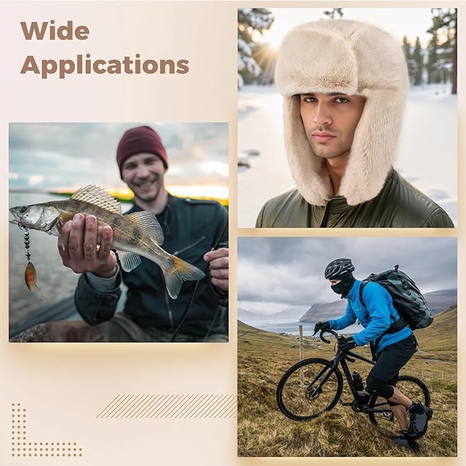 Warm & Plush Winter Hat – Ultimate Cold Weather Protection