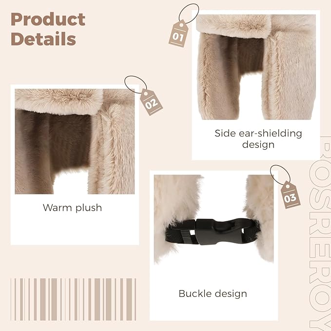 Warm & Plush Winter Hat – Ultimate Cold Weather Protection