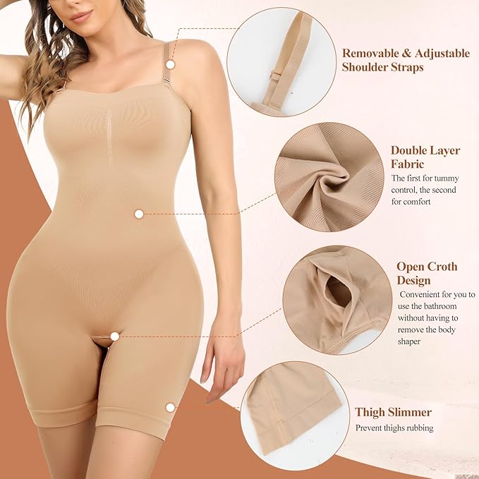 Strapless Seamless Bodysuit by Shaper™