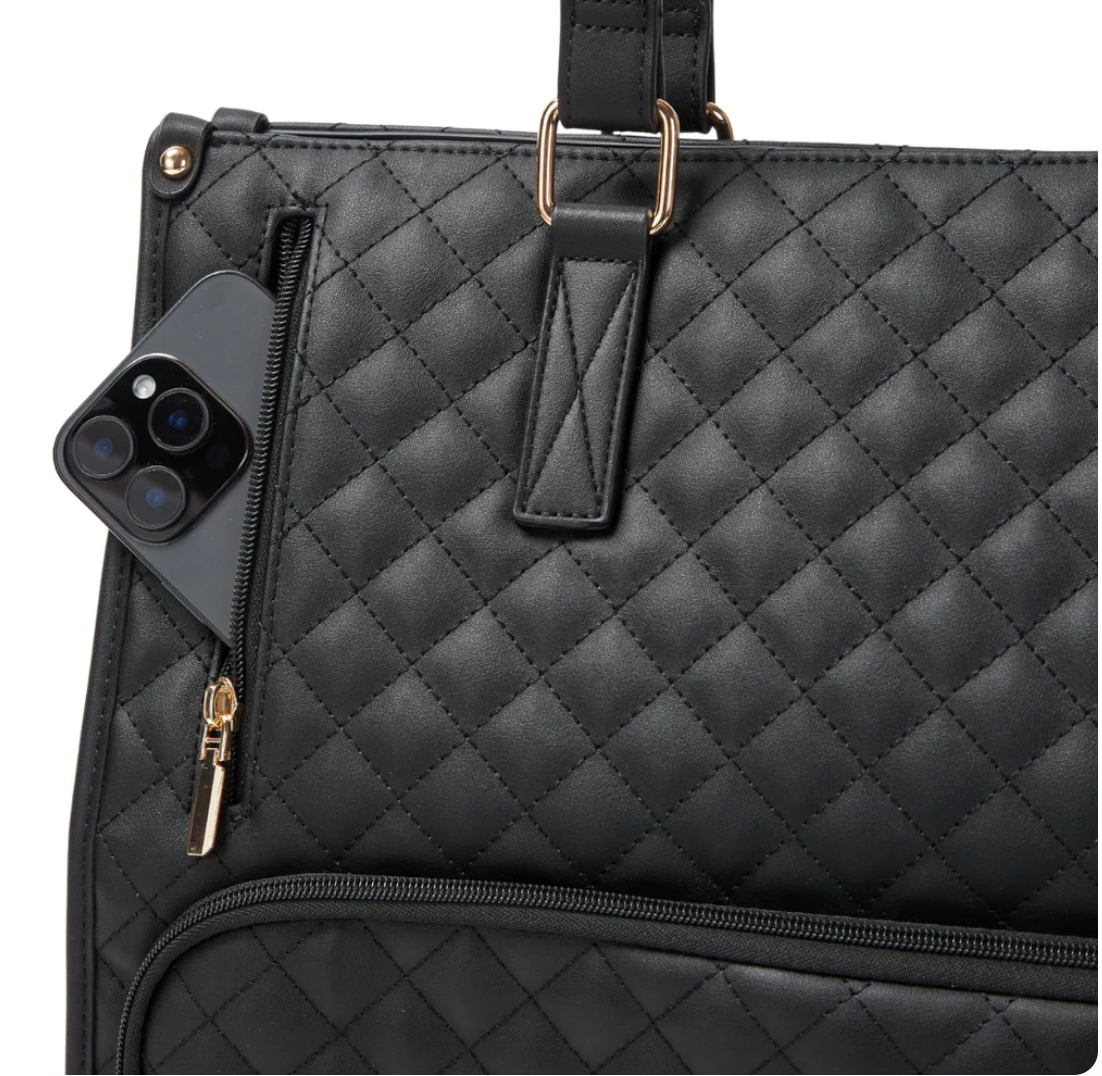 Insulated Lunch & Laptop Bag – Stylish 2-in-1 Work & Travel Tote