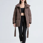 Women’s Mid-Length Down Jacket – Warm, Lightweight & Stylish Winter Coat