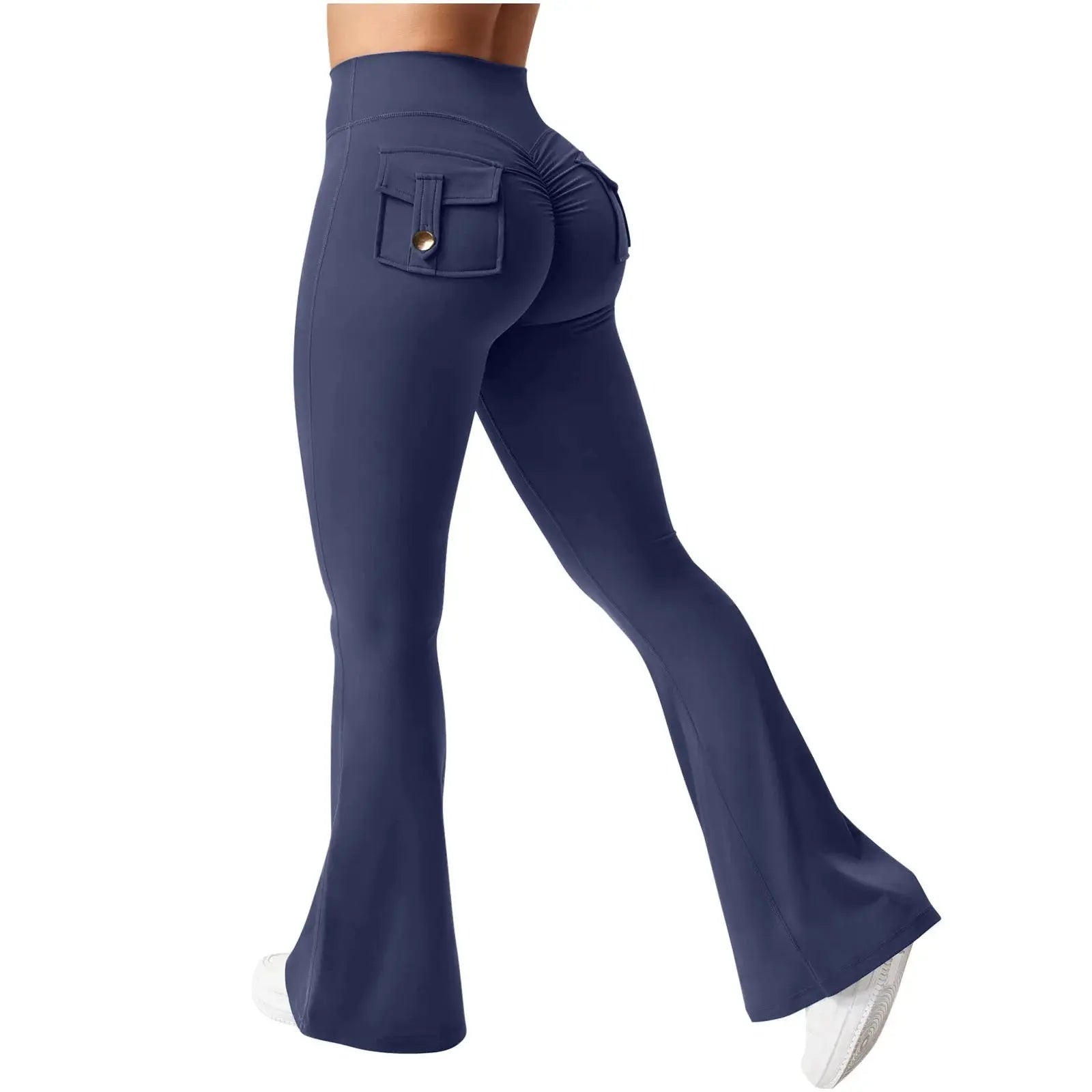 Flairé™ 30" Flared Leggings with Pocket