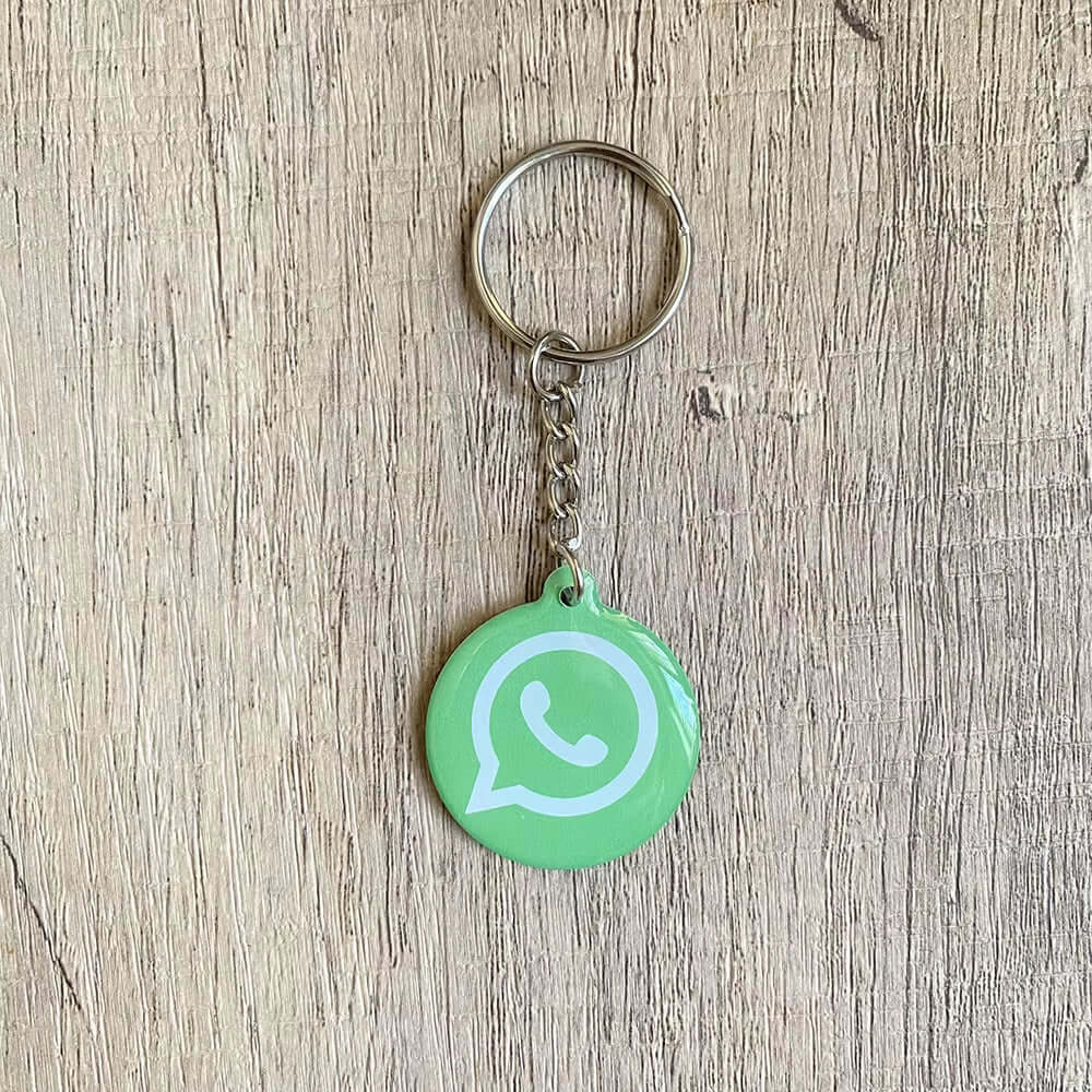 Waterproof Epoxy NFC Tap Review Keychain Google Review Follow Us on Instagram Facebook NFC Key Card