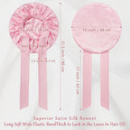 Crowned in Silk Hair Bonnet