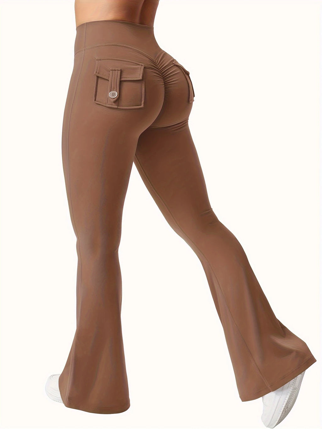 Women's 30" flared yoga pants by Flairé™