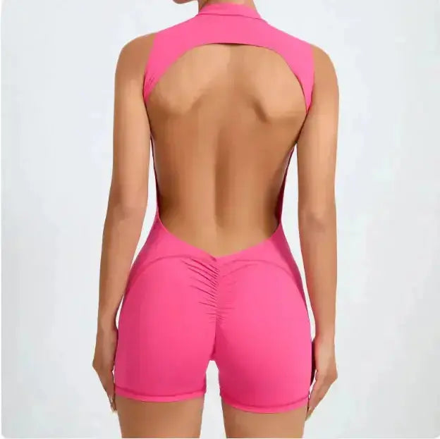 Backless Yoga Jumpsuit Hypes Inventory