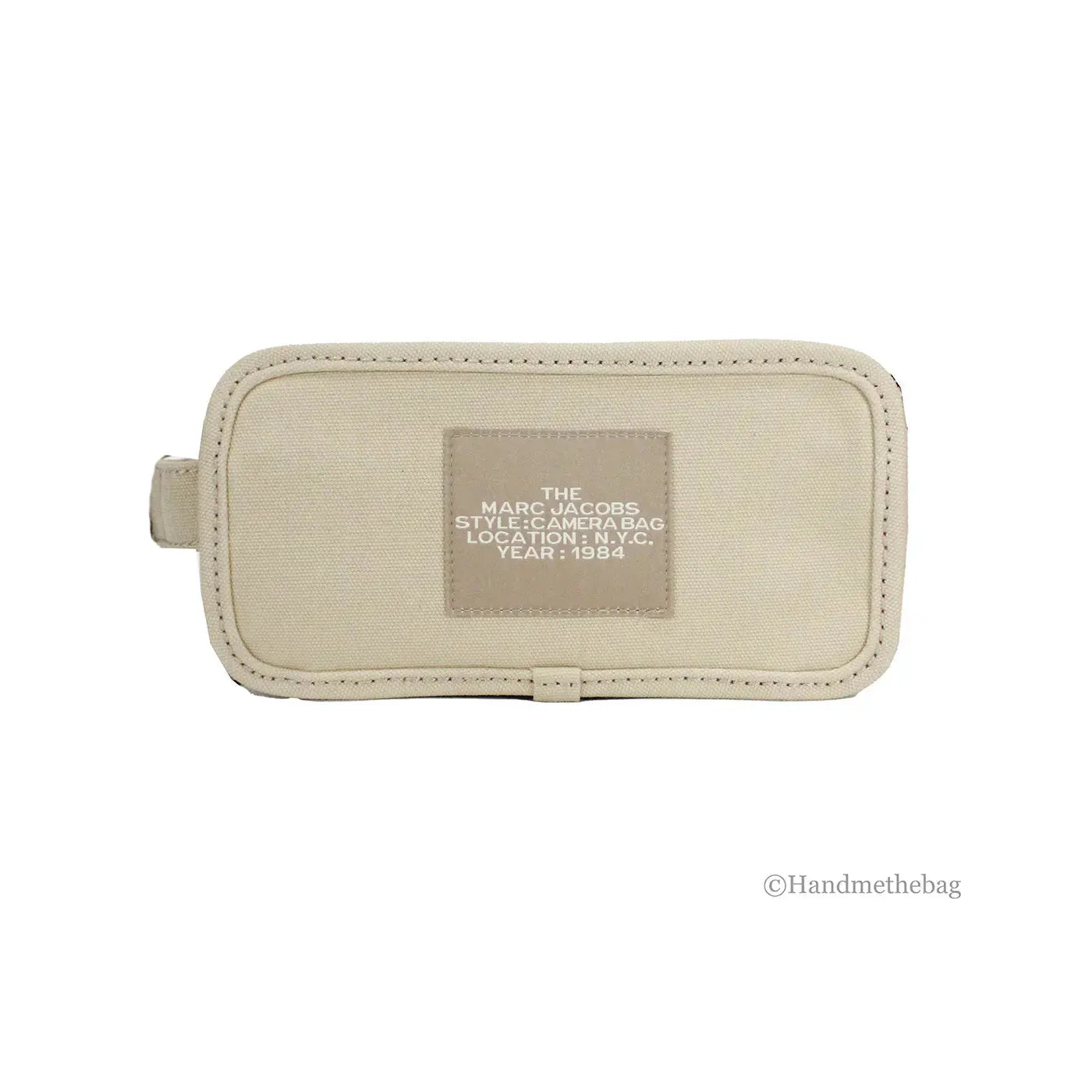 Beige Hypes Inventory camera bag with adjustable crossbody strap, stylish design, and convenient shoulder bag for photography gear.