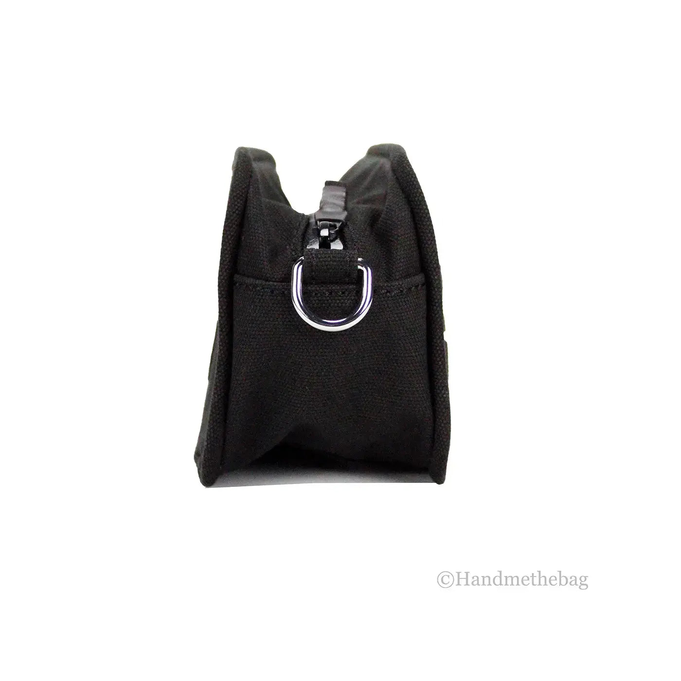 Black Hypes Inventory camera bag, compact crossbody shoulder bag with adjustable strap, designed for carrying photography gear.