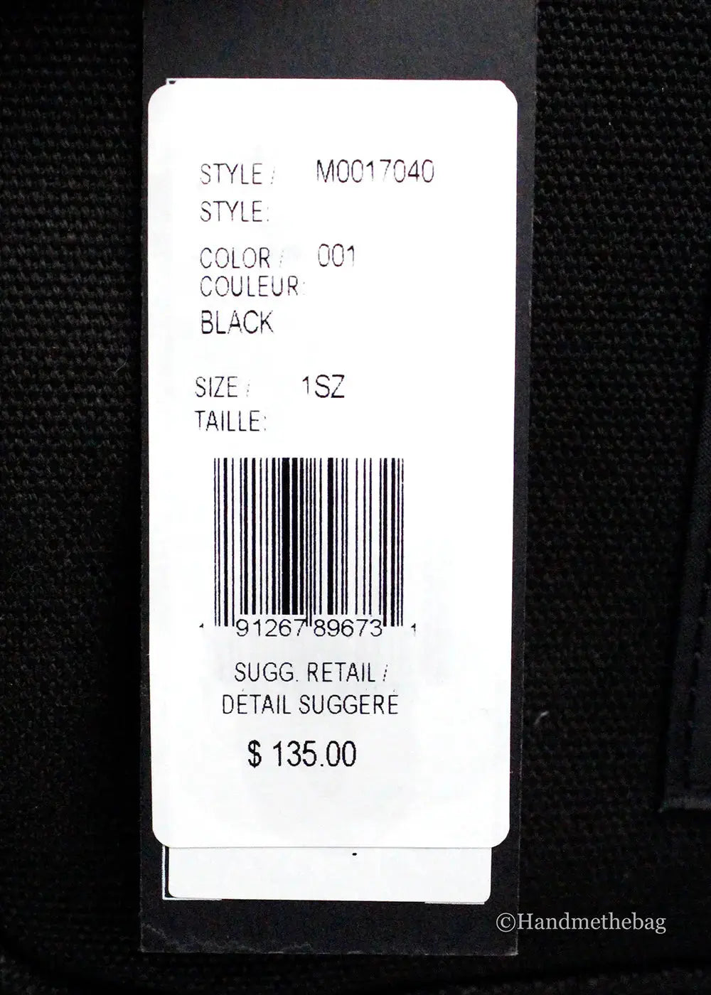 Black Hypes Inventory camera bag, compact crossbody shoulder bag with adjustable strap, designed for easy carrying and protection of camera gear.