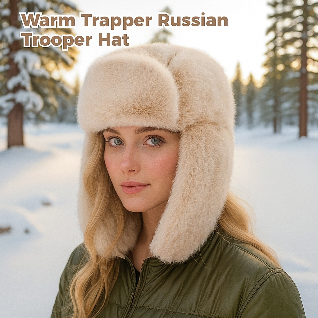 Warm & Plush Winter Hat – Ultimate Cold Weather Protection