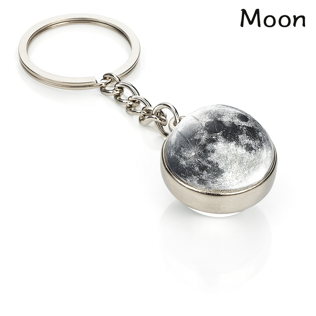 Galaxy Keychain Collection | 3D Double-Sided Planet Keychains for Space Lovers