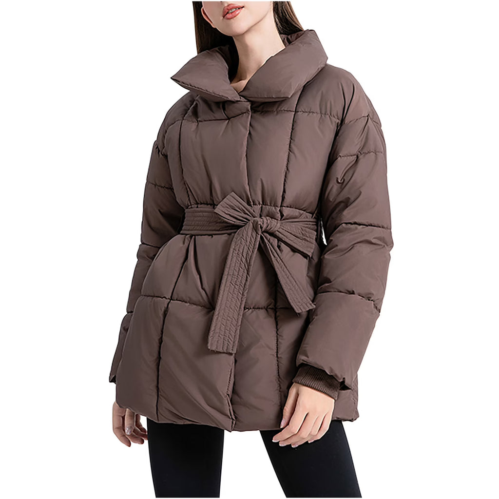 Women’s Mid-Length Down Jacket – Warm, Lightweight & Stylish Winter Coat
