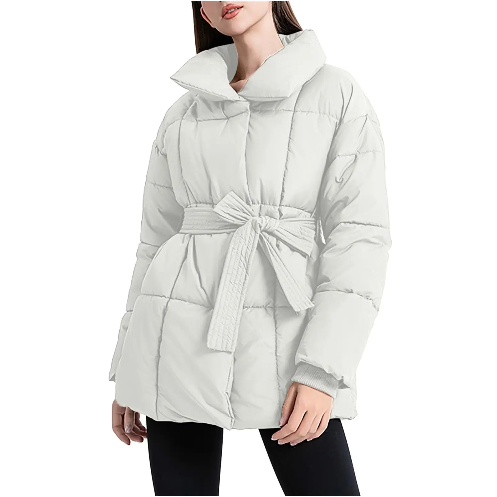 Women’s Mid-Length Down Jacket – Warm, Lightweight & Stylish Winter Coat Hypes Inventory