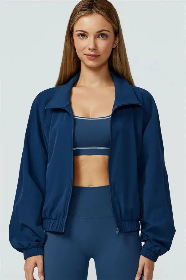 The Venus Zip Jacket Sports Bra Leggings 3-Piece Set Fitglutes Activewear Gymwear Sportswear & Workout Clothes