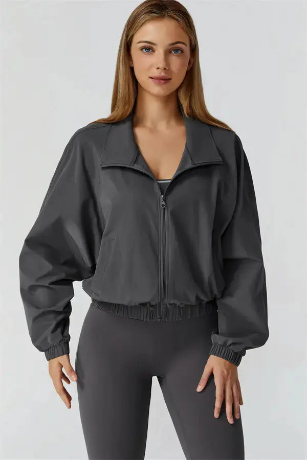 The Venus Zip Jacket Sports Bra Leggings 3-Piece Set Fitglutes Activewear Gymwear Sportswear & Workout Clothes