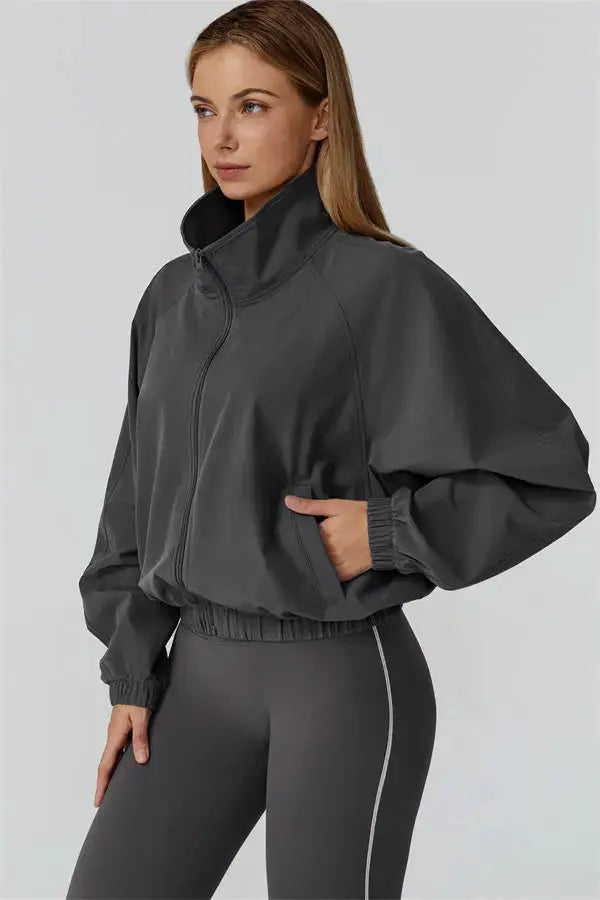 The Venus Zip Jacket Sports Bra Leggings 3-Piece Set Fitglutes Activewear Gymwear Sportswear & Workout Clothes