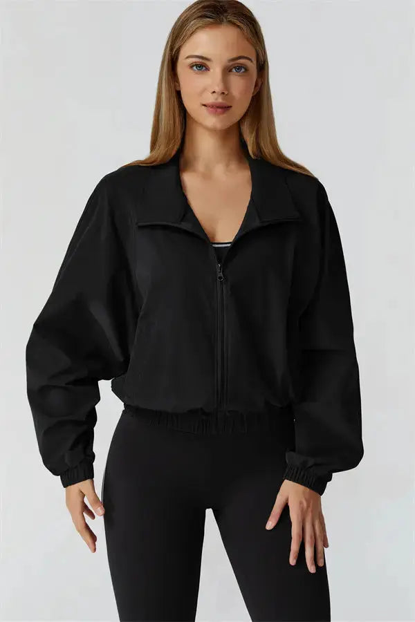 The Venus Zip Jacket Sports Bra Leggings 3-Piece Set Fitglutes Activewear Gymwear Sportswear & Workout Clothes