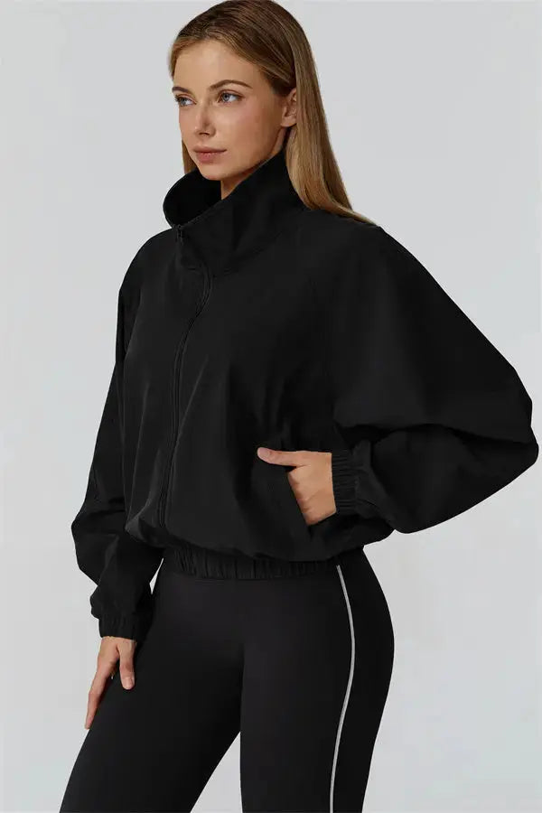 The Venus Zip Jacket Sports Bra Leggings 3-Piece Set Fitglutes Activewear Gymwear Sportswear & Workout Clothes
