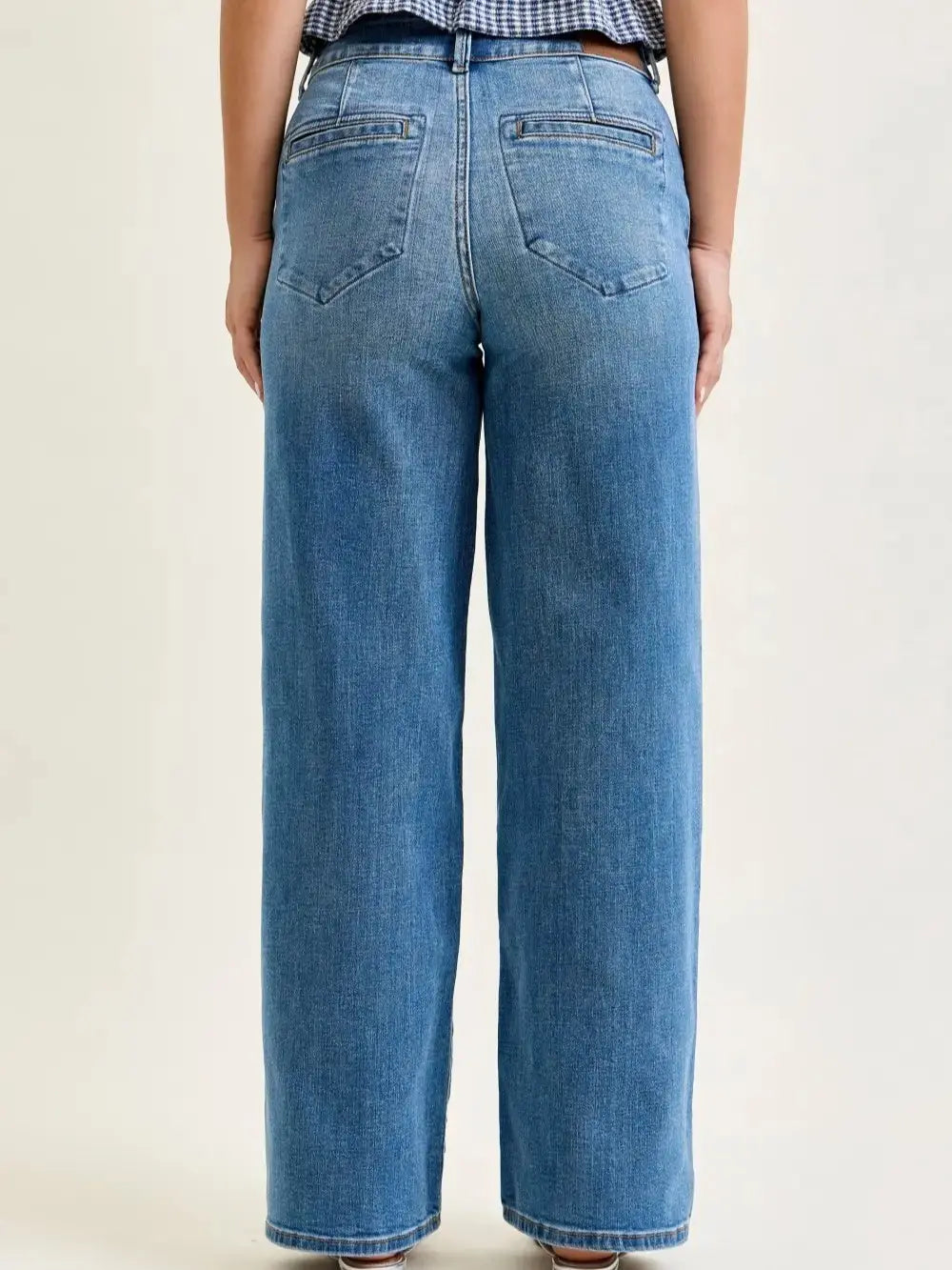 Judy Blue Classy Trouser LIGHT High Waist Wide Leg Jean