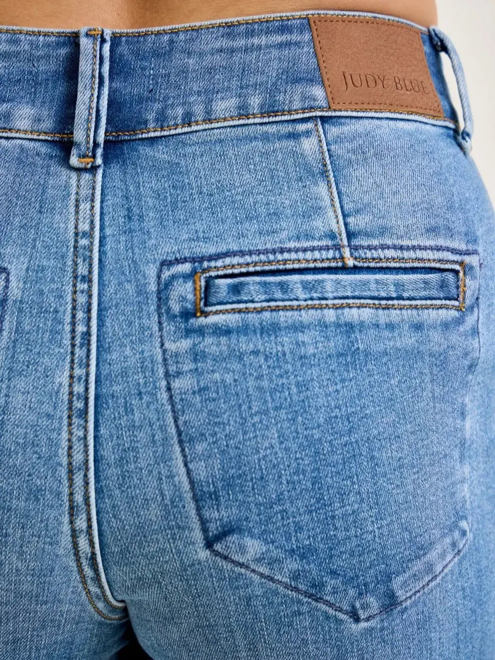 Judy Blue Classy Trouser LIGHT High Waist Wide Leg Jean