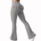 Flairé™ 30" Flared Leggings with Pocket