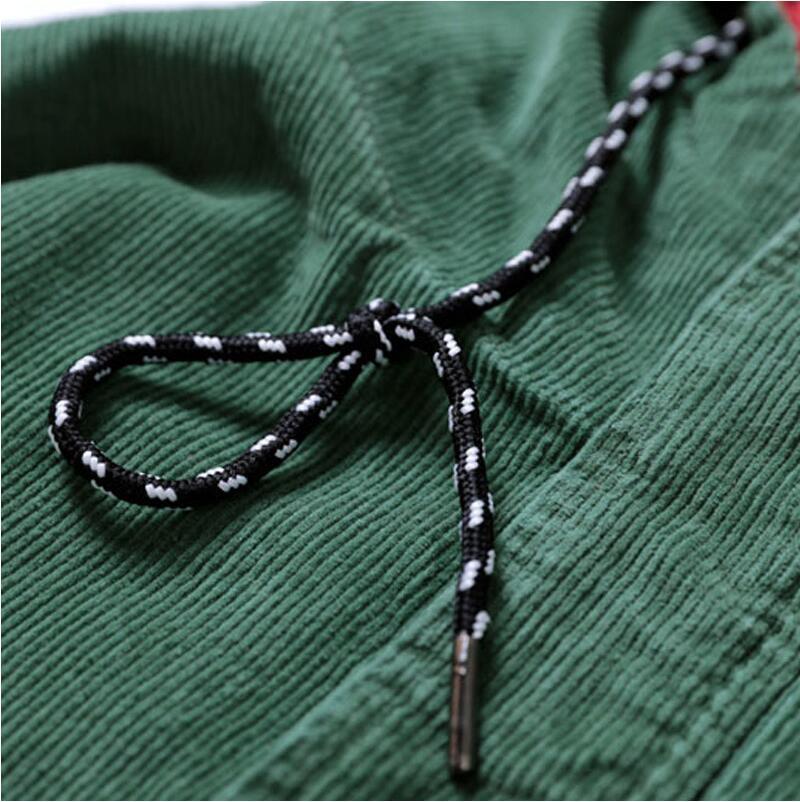 Oversized Corduroy Patchwork Jacket – Women’s Warm Winter & Autumn Outerwear