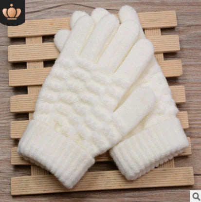 Women's Knitted Touchscreen Winter Gloves (Fashionable)