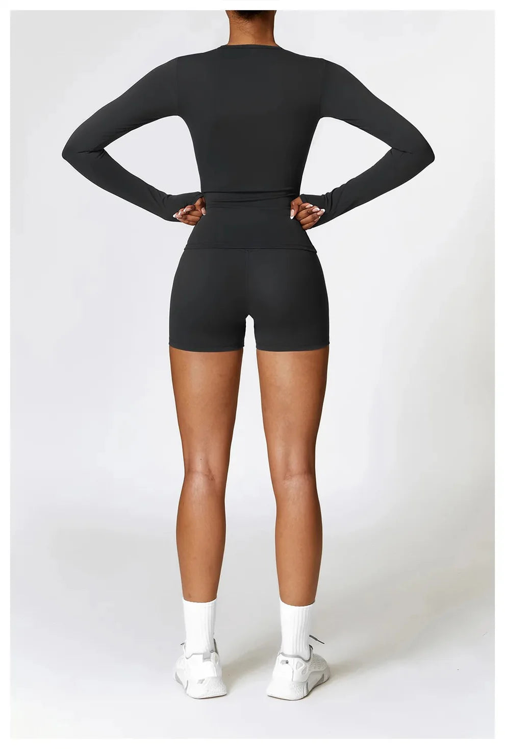 Flairé™ Women's Long Sleeve Sports Yoga Top