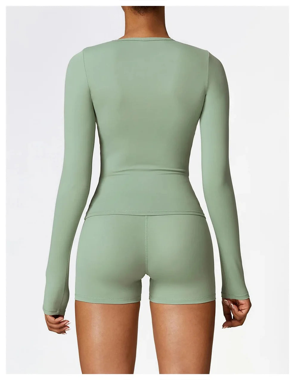 Flairé™ Women's Long Sleeve Sports Yoga Top