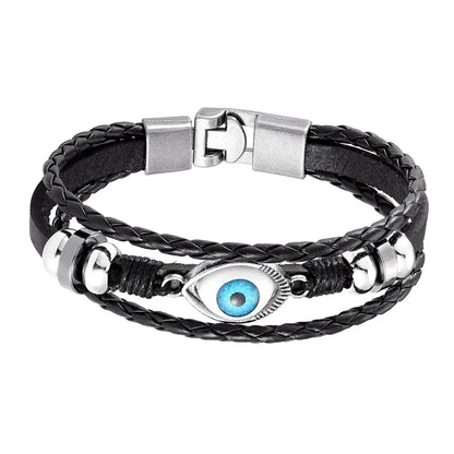 Multi-Layer Evil Eye Bracelet