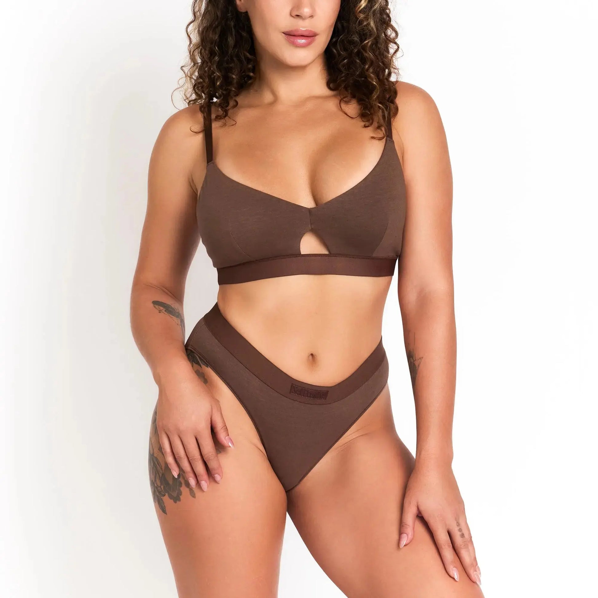 Keyhole Bra Net Positive