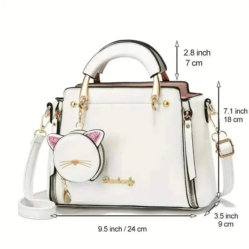 Letter Decor Hand Satchel Bag DailySale