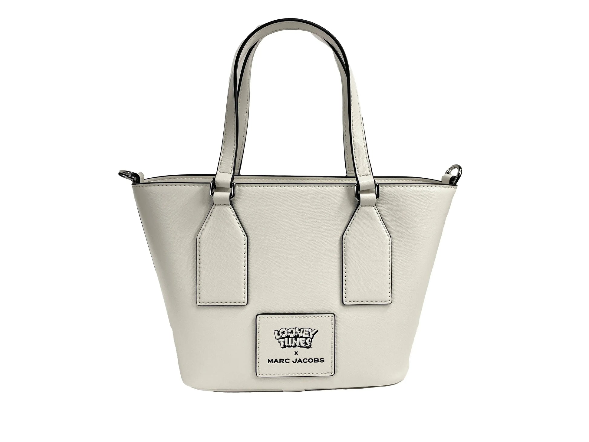 Marc Jacobs Bugs Bunny Dome Satchel Bag featuring Looney Tunes leather crossbody design with playful Bugs Bunny details.