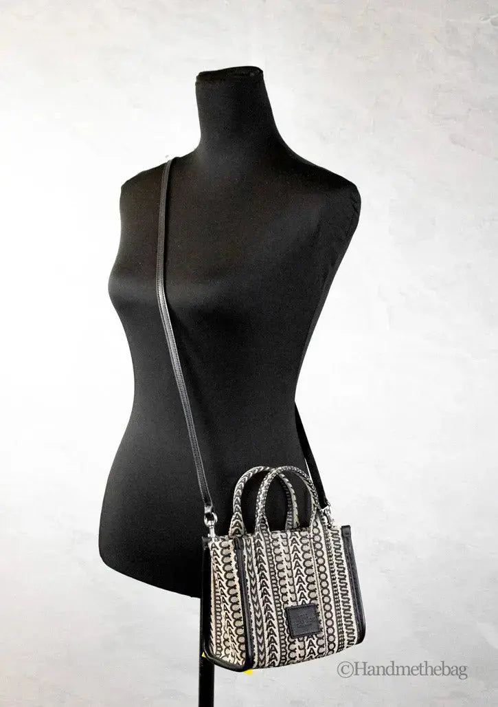 Marc Jacobs The Monogram Tote Canvas Crossbody Bag Hypes Inventory