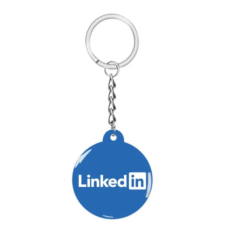NFC Smart Epoxy Keychain for Google Instagram Whatsapp Facebook Snapchat Review Tap Keychain for Instant Customer Feedback