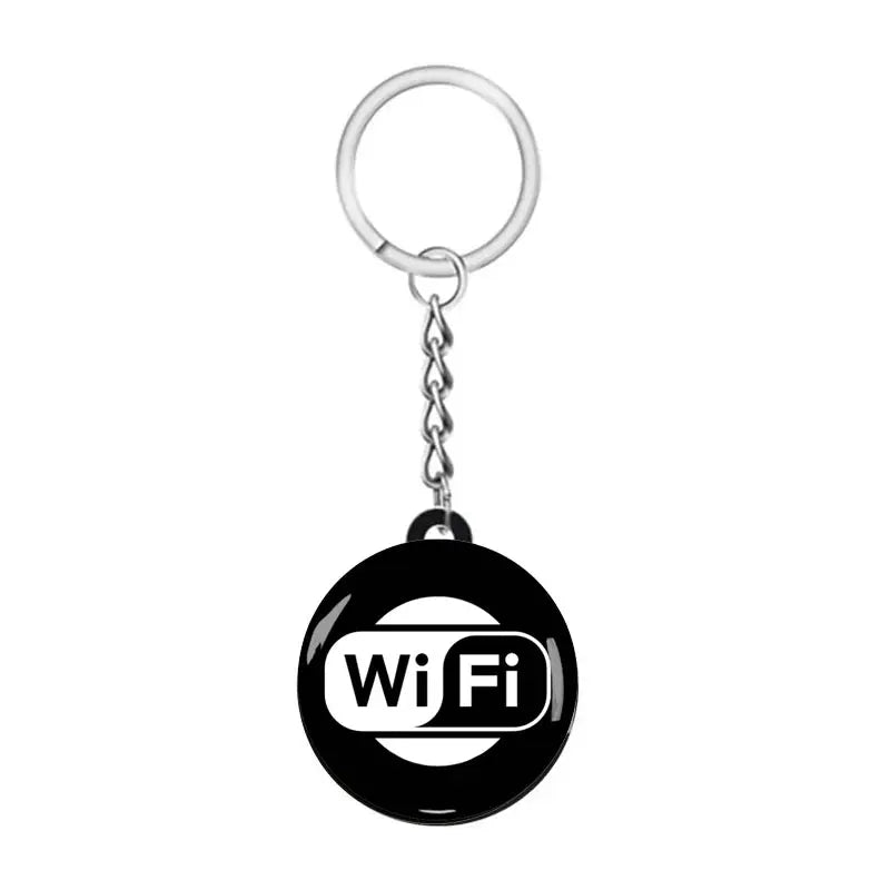 NFC Smart Epoxy Keychain for Google Instagram Whatsapp Facebook Snapchat Review Tap Keychain for Instant Customer Feedback