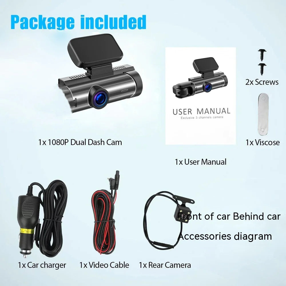MeView Dual-lens HD 316" Driving Recorder