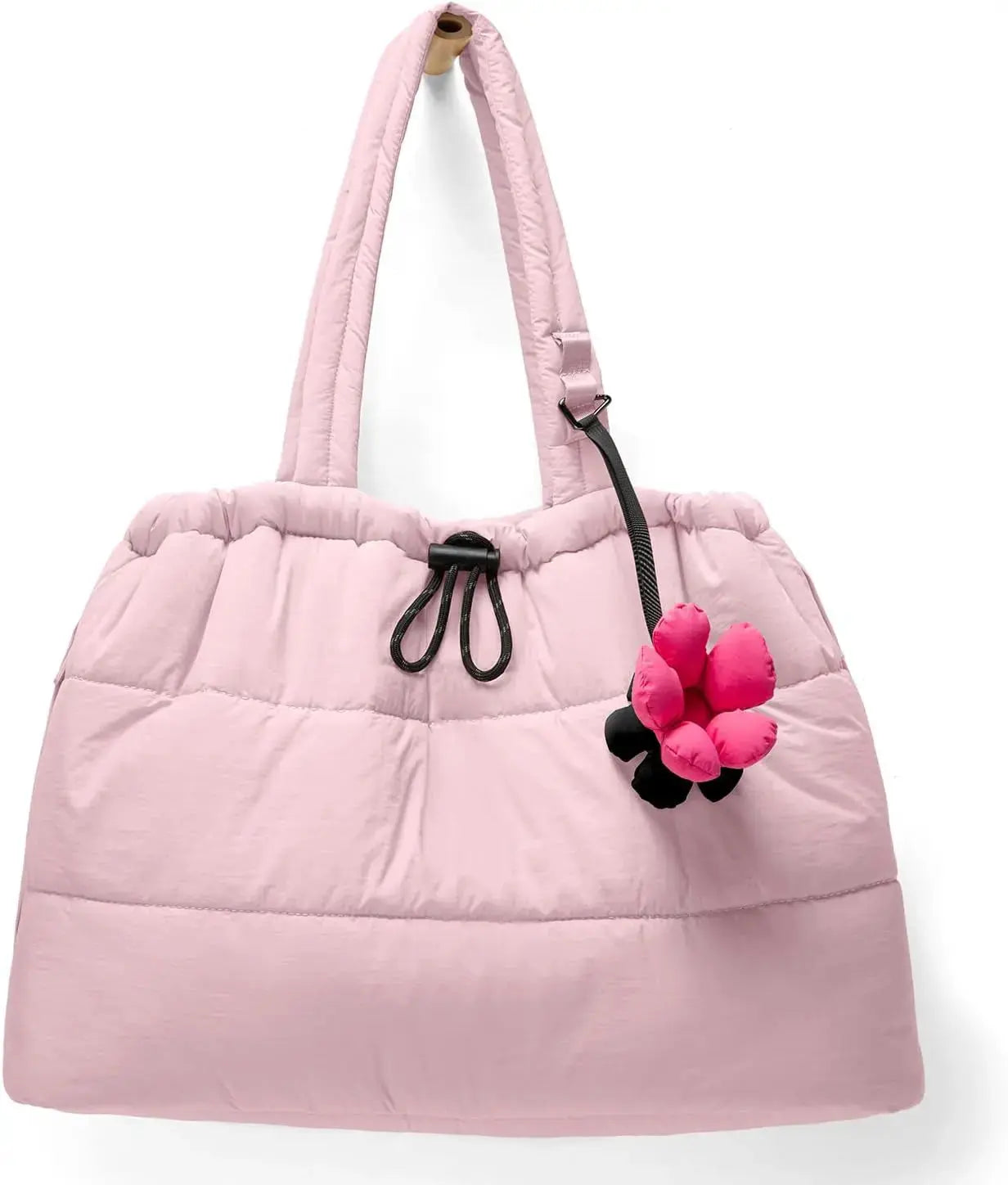 Quilted Puffer Tote Bag for Women – Lightweight Shoulder Handbag for Work, School & Travel