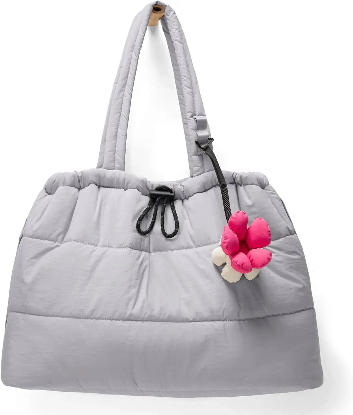Quilted Puffer Tote Bag for Women – Lightweight Shoulder Handbag for Work, School & Travel
